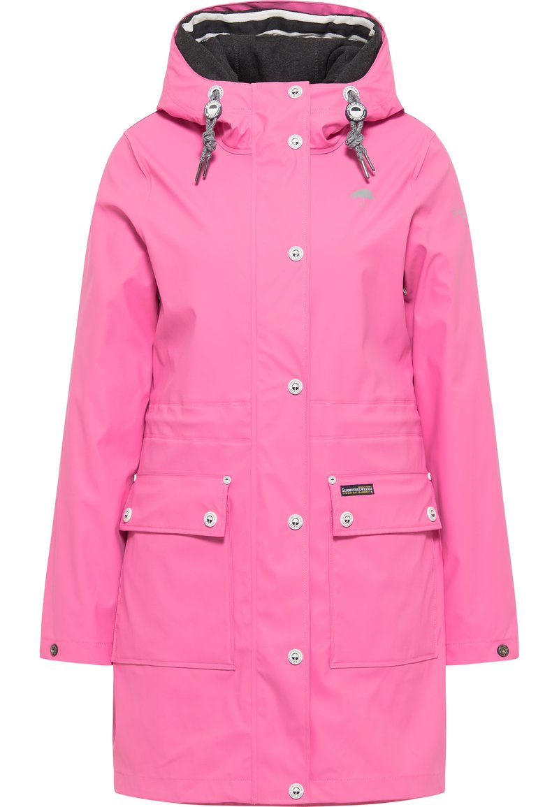 Schmuddelwedda Regenjas donkerroze