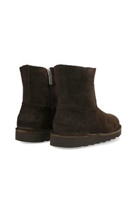 Stivali Shabbies Amsterdam In Velluto Pelle Cognac/marrone, Taglia 38, Tacco Medio, Usati - Foto 1