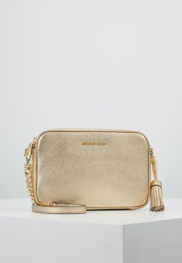 Cross body bag - pale gold