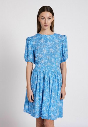 NORR Day dress - blue aop