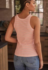 Next 2 PACK - Top - orange stripe white