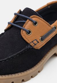 Friboo LEATHER - Bootsschuh - dark blue