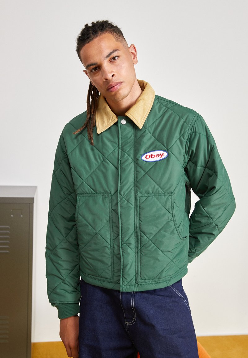 Obey Clothing CHISEL JACKET Jas dark green/donkergroen Zalando.nl