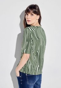 Cecil WELLEN - T-shirt con stampa - grün