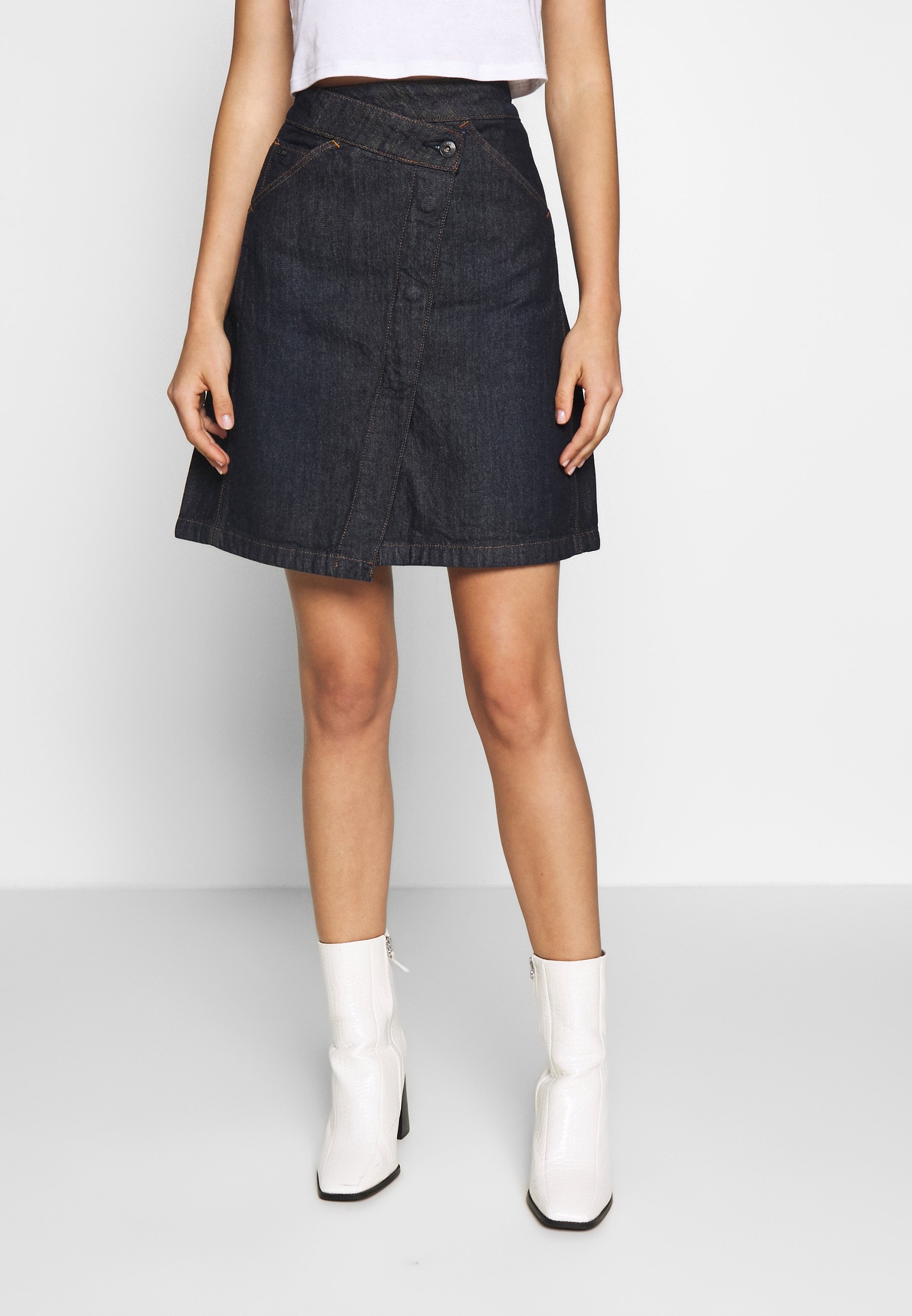 g star wrap skirt