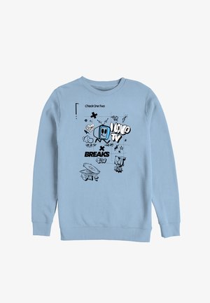 Henry Tiger, MATT KEELING CHECK ONE TWO - Sweatshirt - sky blue