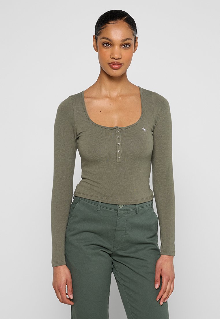 Abercrombie & Fitch Longsleeve kaki