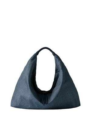 Borbonese PLIE HOBO BAG LARGE - Cabas - blue