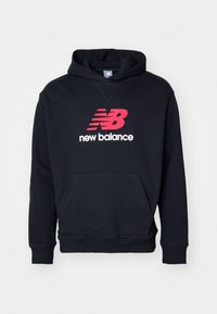 ATHLETICS FRENCH LOGO HOODIE - Mikina - black