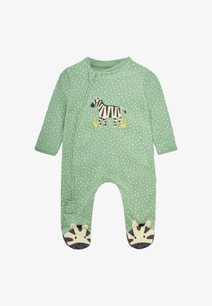 JoJo Maman Bébé REGULAR FIT - Alvóruha - green zebra