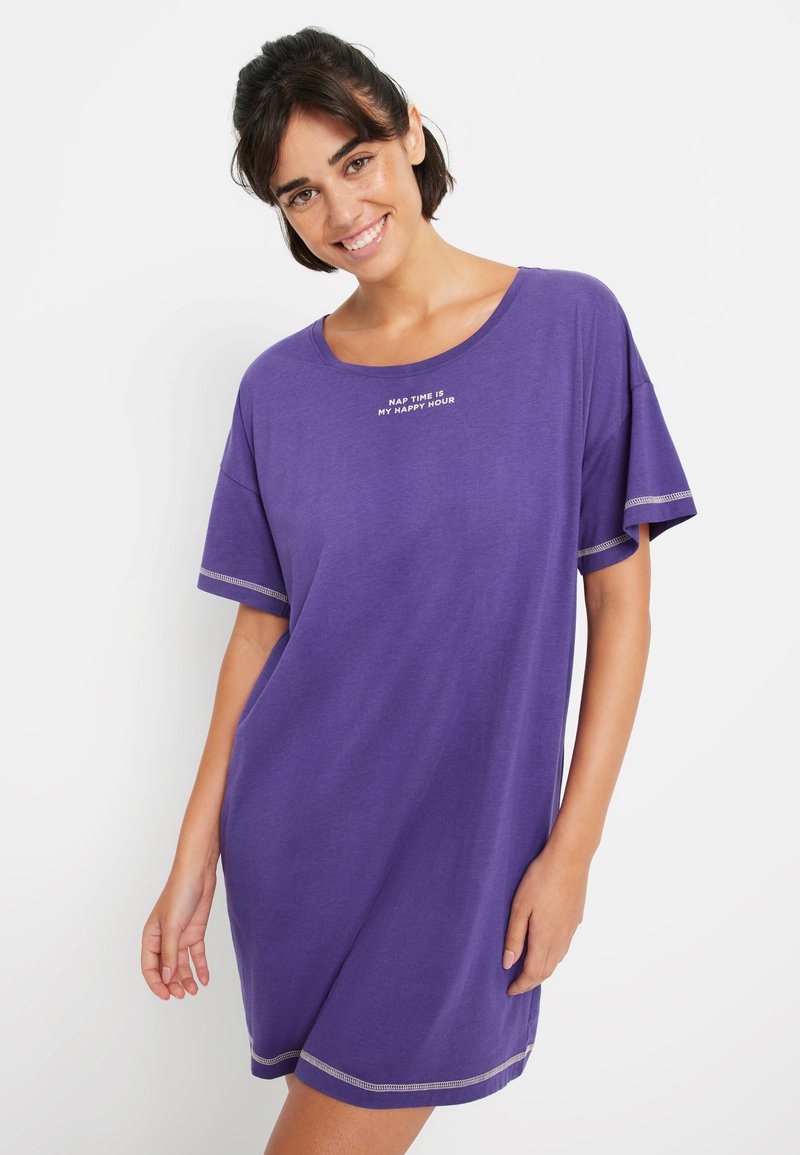 LASCANA LSCN BY LASCANA - Camicia da notte - lila
