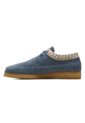 Clarks WEAVER - Casual lace-ups - navy