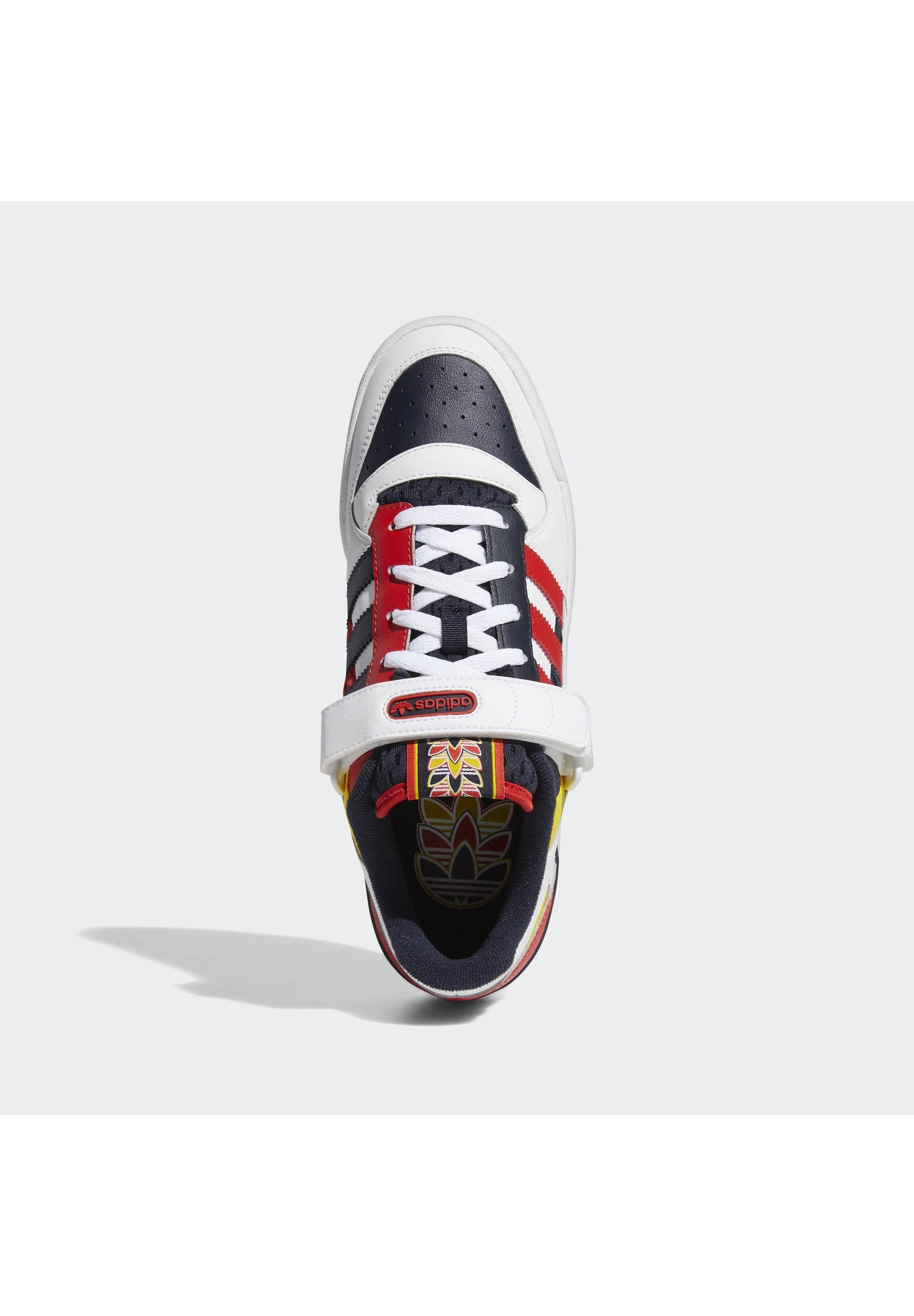 adidas Originals FORUM LOW UNISEX - Zapatillas - white/legend  ink/red/blanco - Zalando.es