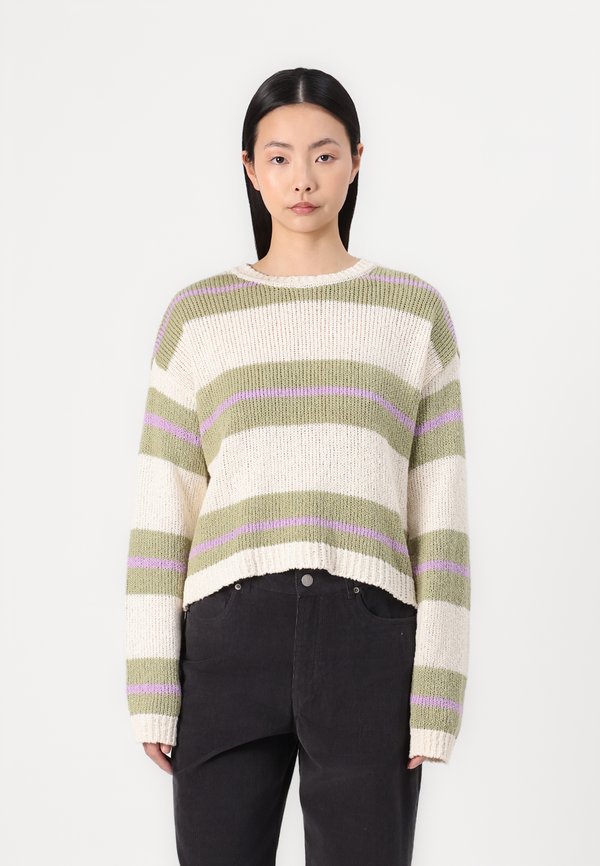 MAKE IT WAVES - Jumper - avocado