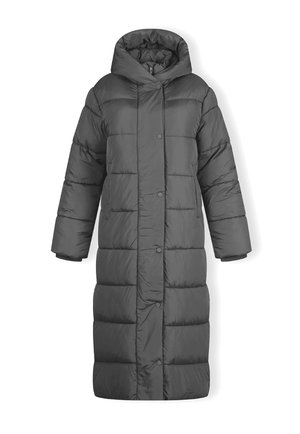 LONG QUILTED POPPER - Zimska jakna - charcoal