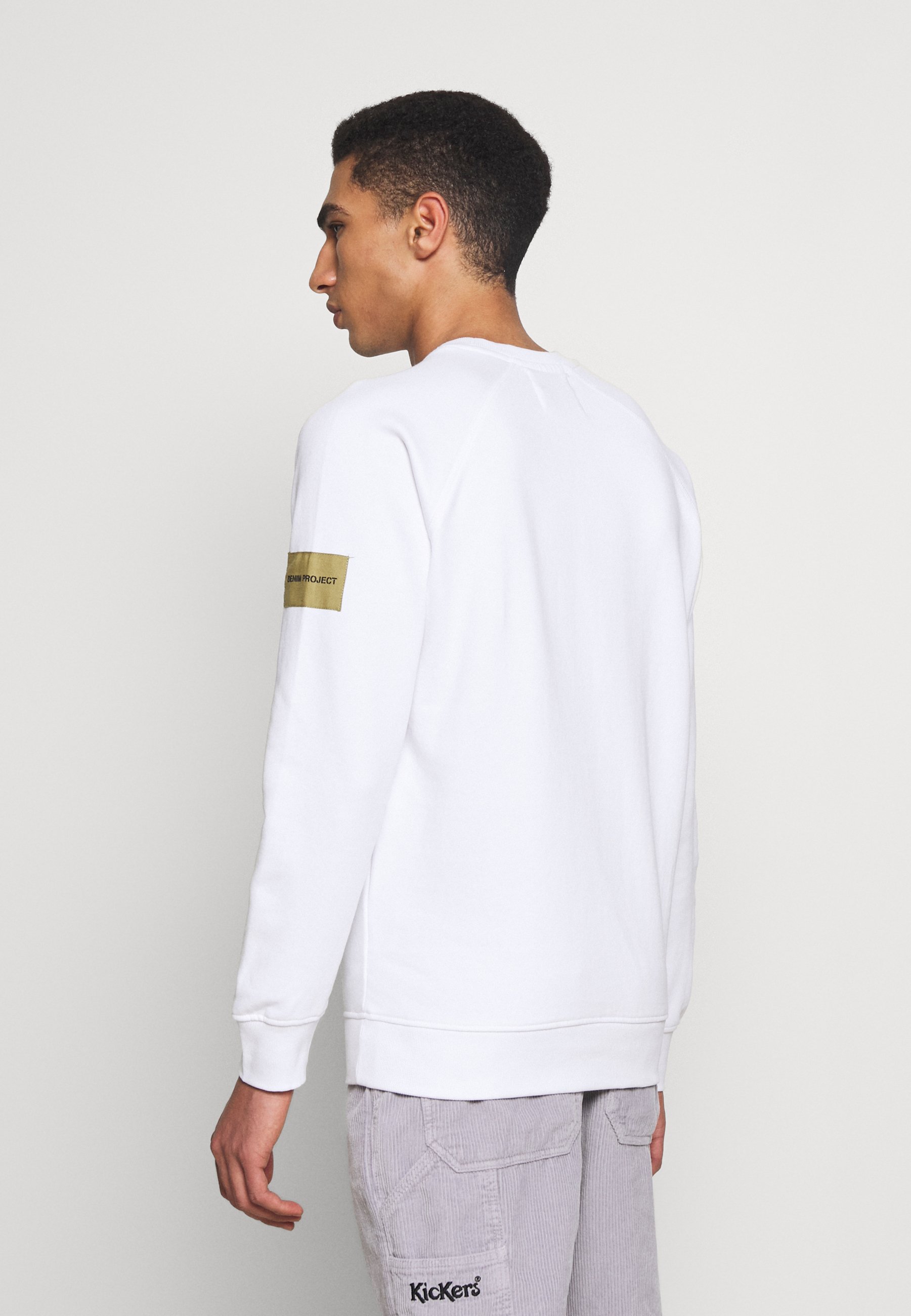 Denim Project ORLANDO CREW UNISEX - Sudadera - white/blanco - Zalando.es