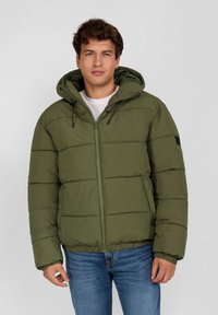 RESPECT PADDED WITH HOOD - Winterjacke - khaki
