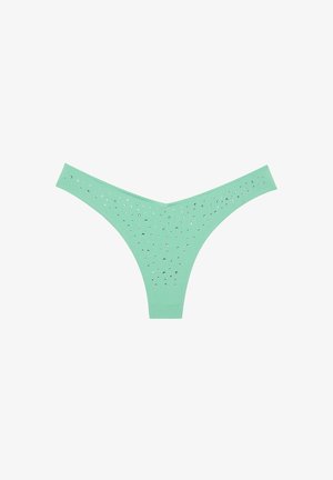 Yamamay, JADE - BIKINI BOTTOM - Bikini pezzo sotto - mint green glitter