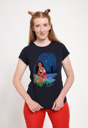 Disney MOANA WAYFINDER - Camiseta estampada - navy blue