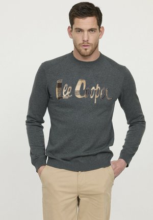 Lee Cooper CALIOS - Pullover - gris chiné