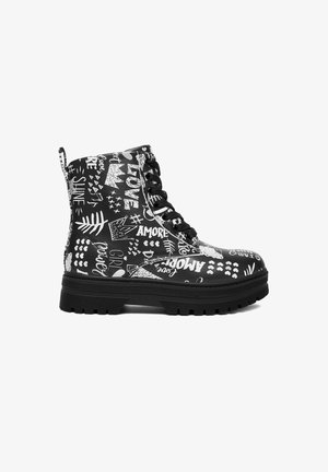 DeeZee, DEEZEE BOOTS GIRL BLACK CF2880-1 - Botines con cordones - black
