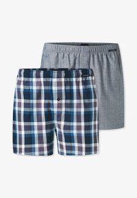 Non sélectionné, blau   grau