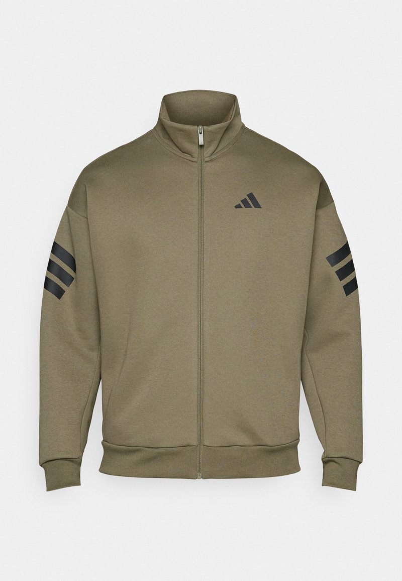 adidas performance Sweater met rits olijfgroen adidas performance Sweater met rits olijfgroen