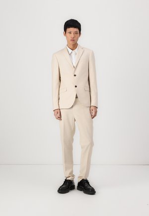 Isaac Dewhirst NOTCH SUIT NEW COAT SLIM - Dress - light sand