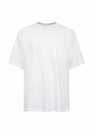Mavi, MIT BRUSTTASCHE UND RUNDHALSAUSSCHNITT - T-Shirt basic - weiß