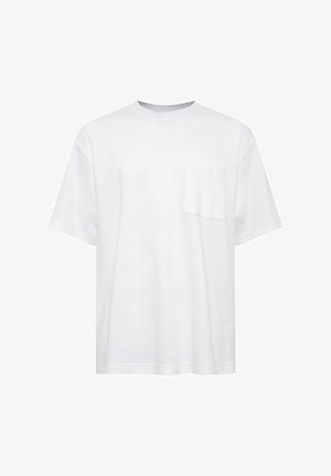 Mavi, MIT BRUSTTASCHE UND RUNDHALSAUSSCHNITT - T-Shirt basic - weiß