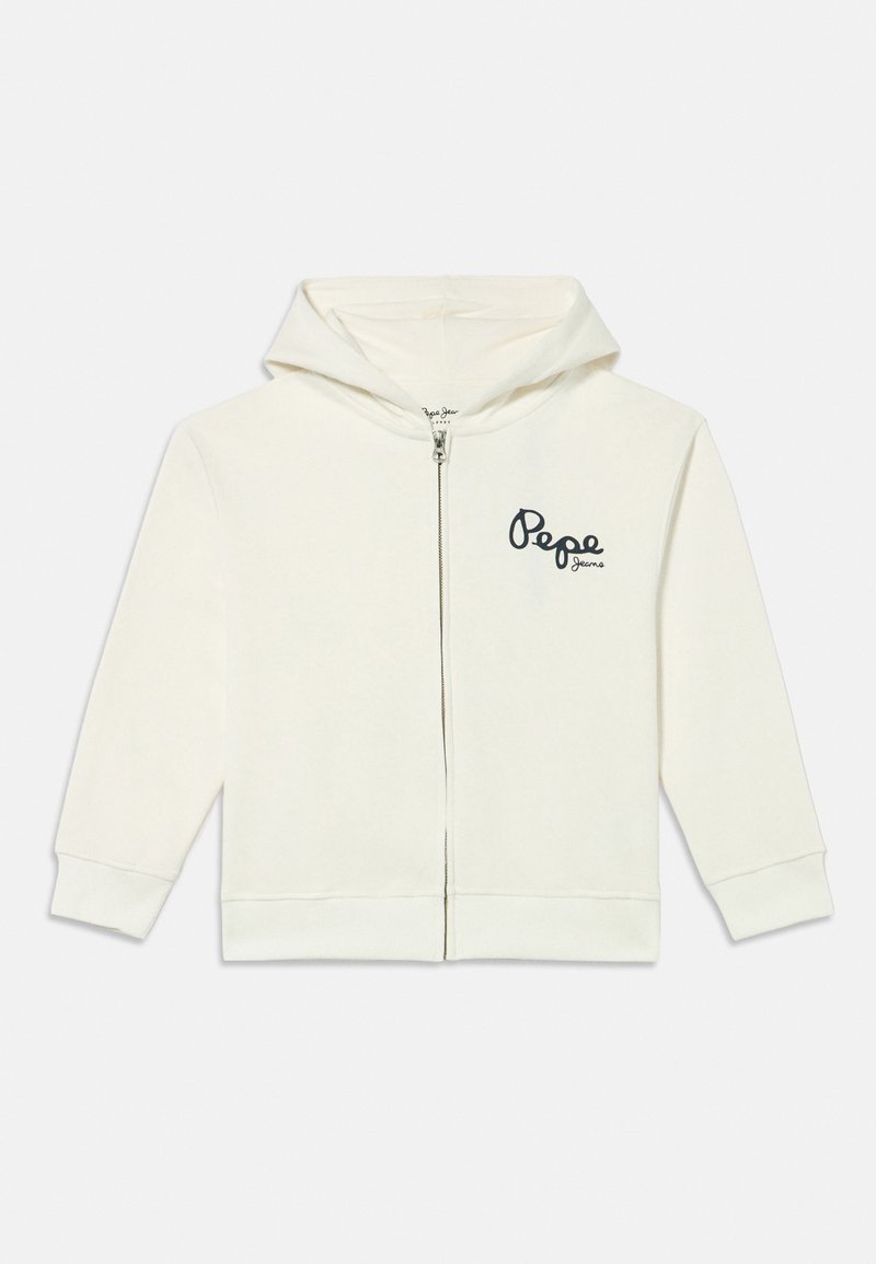 Pepe Jeans Sweater met rits wit