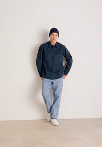 Tommy Jeans FLAG BEANIE UNISEX - Gorro - navy