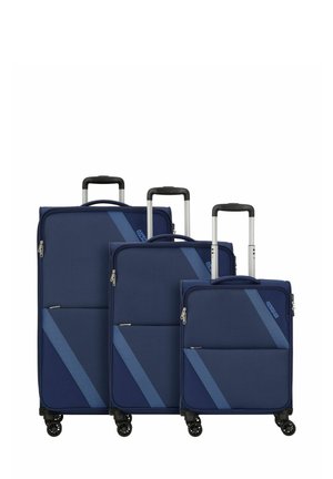 STAR MAX 3-TEILIG MIT DEHNFALTE SET - Set de valises - navy blue