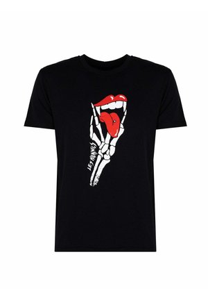 TONGUE PRANK  - T-shirt print - black