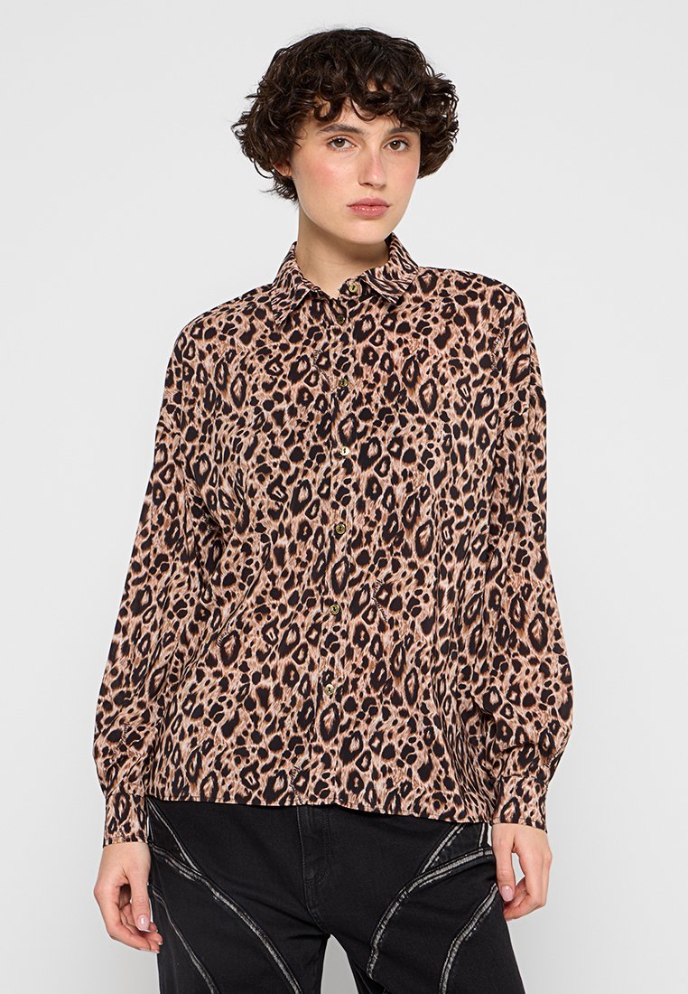 Versace Jeans Couture Overhemdblouse bruin