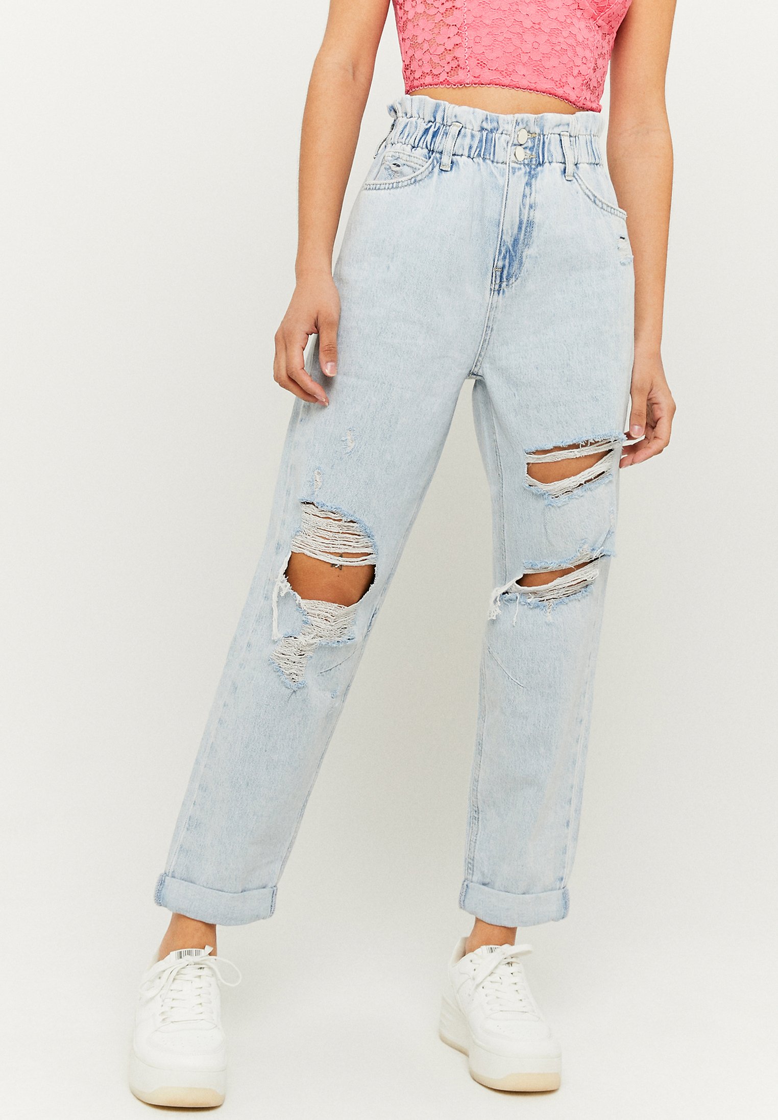 pantaloni strappati tally weijl