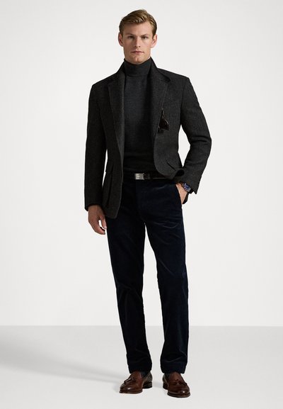 Polo Ralph Lauren STRETCH STRAIGHT FIT CORDUROY TROUSER - Nadrágok - aviator navy