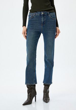 CROP - Jeans slim fit - blue denim