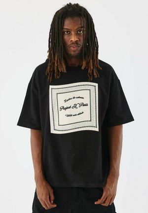 BANDANA - Camiseta estampada - noir