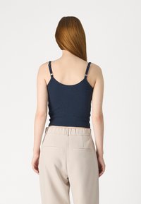 Hollister Co. BARE CAMI - Tops - navy