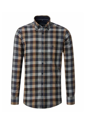 COMFORT FIT -  LANGARM  - Shirt - blau