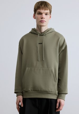 SLY ZONE - Kapuzenpullover - dark beige