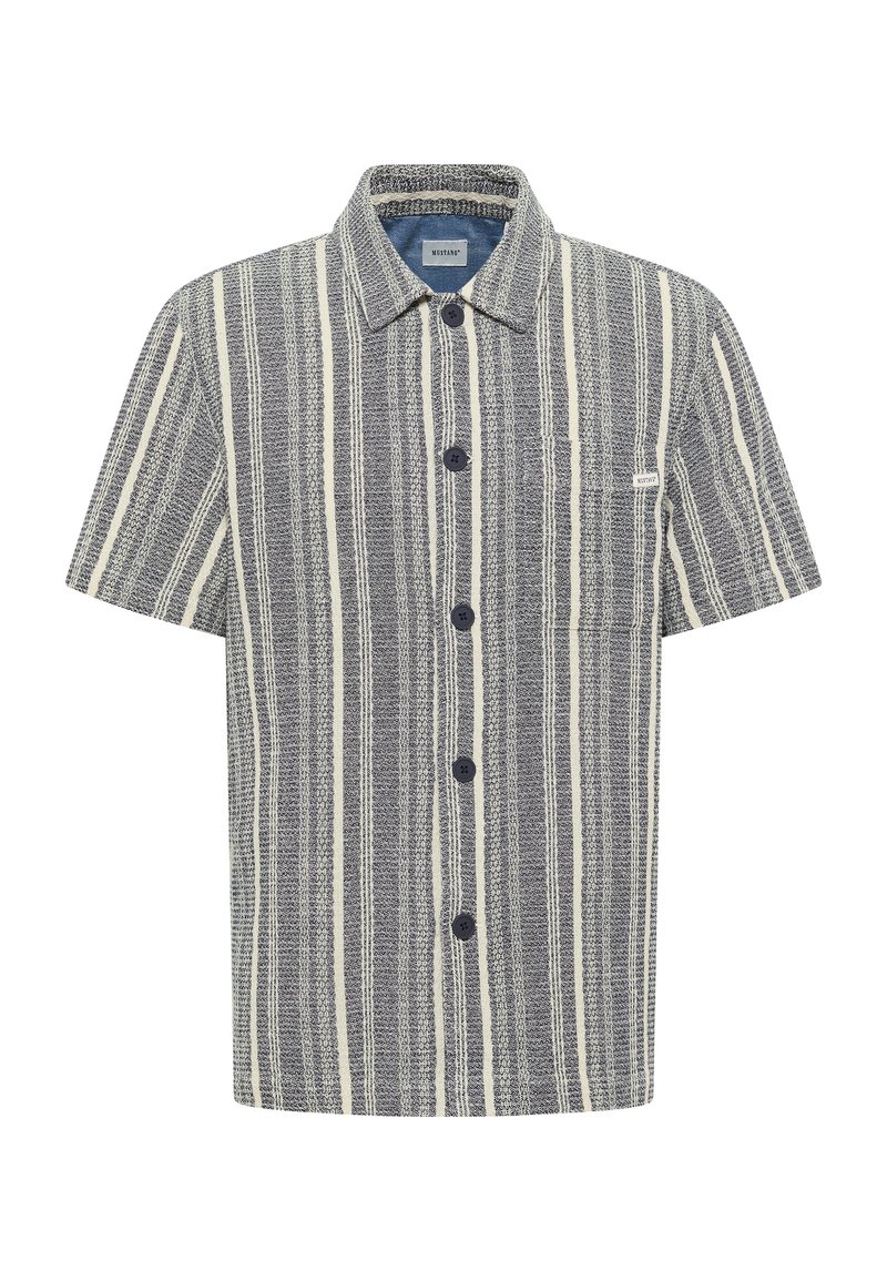 mustang Overhemd blauw