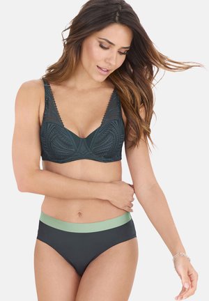 PANTY - Slip - grün-salbei