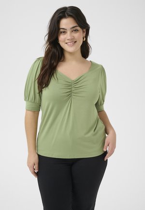 Kaffe Curve KCSISSY - Blouse - oil green