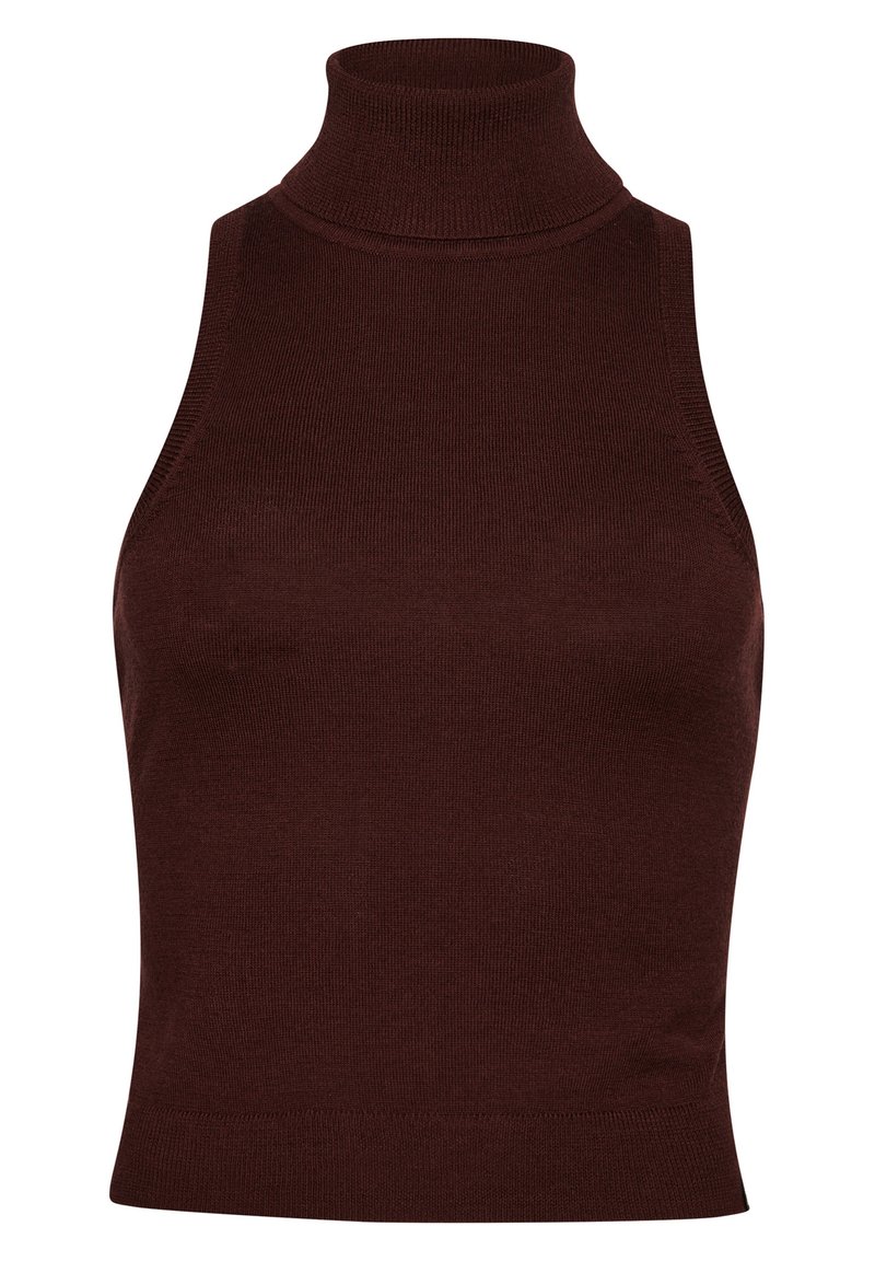 Superdry & Co Top gemêleerd bruin Superdry & Co Top gemêleerd bruin