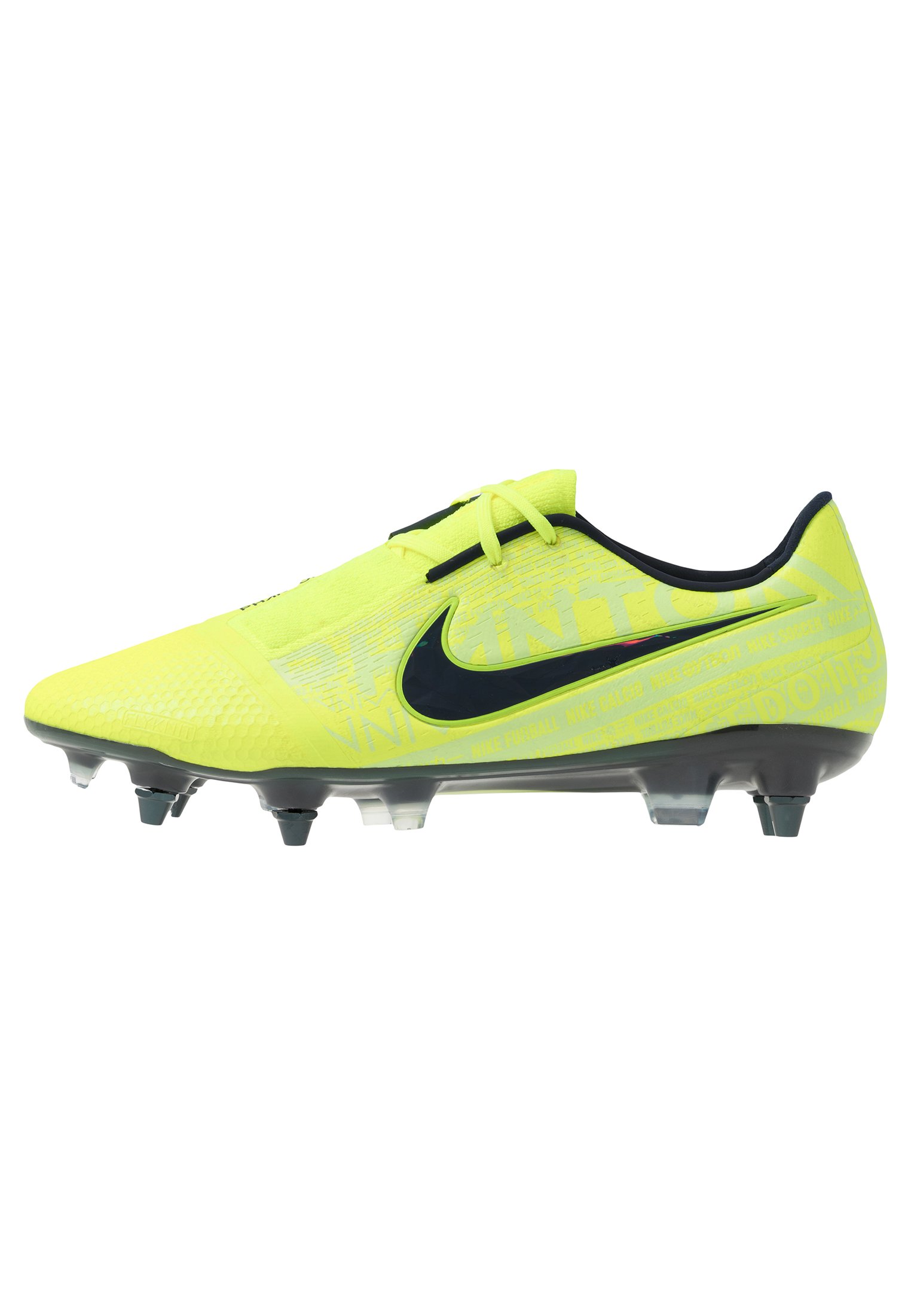 Nike Performance PHANTOM ELITE SG-PRO AC - Scarpe da calcio con tacchetti -  volt/obsidian/barely volt/giallo fluo - Zalando.it