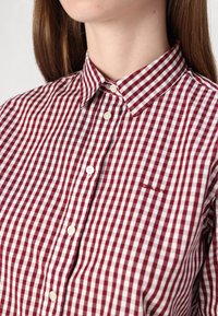 GANT GINGHAM SHIRT - Skjorta - plumped red