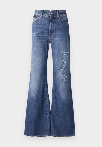 Dondup AMBER - Leveälahkeiset - blue