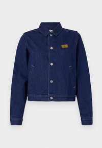 CLEAN SHORT JACKET - Jeansjacke - denim rinse